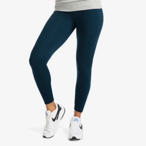 AMERICAN GIANT High Rise Blue Athletic Leggings Activewear Sportswear Size 6 - Picture 1 of 15